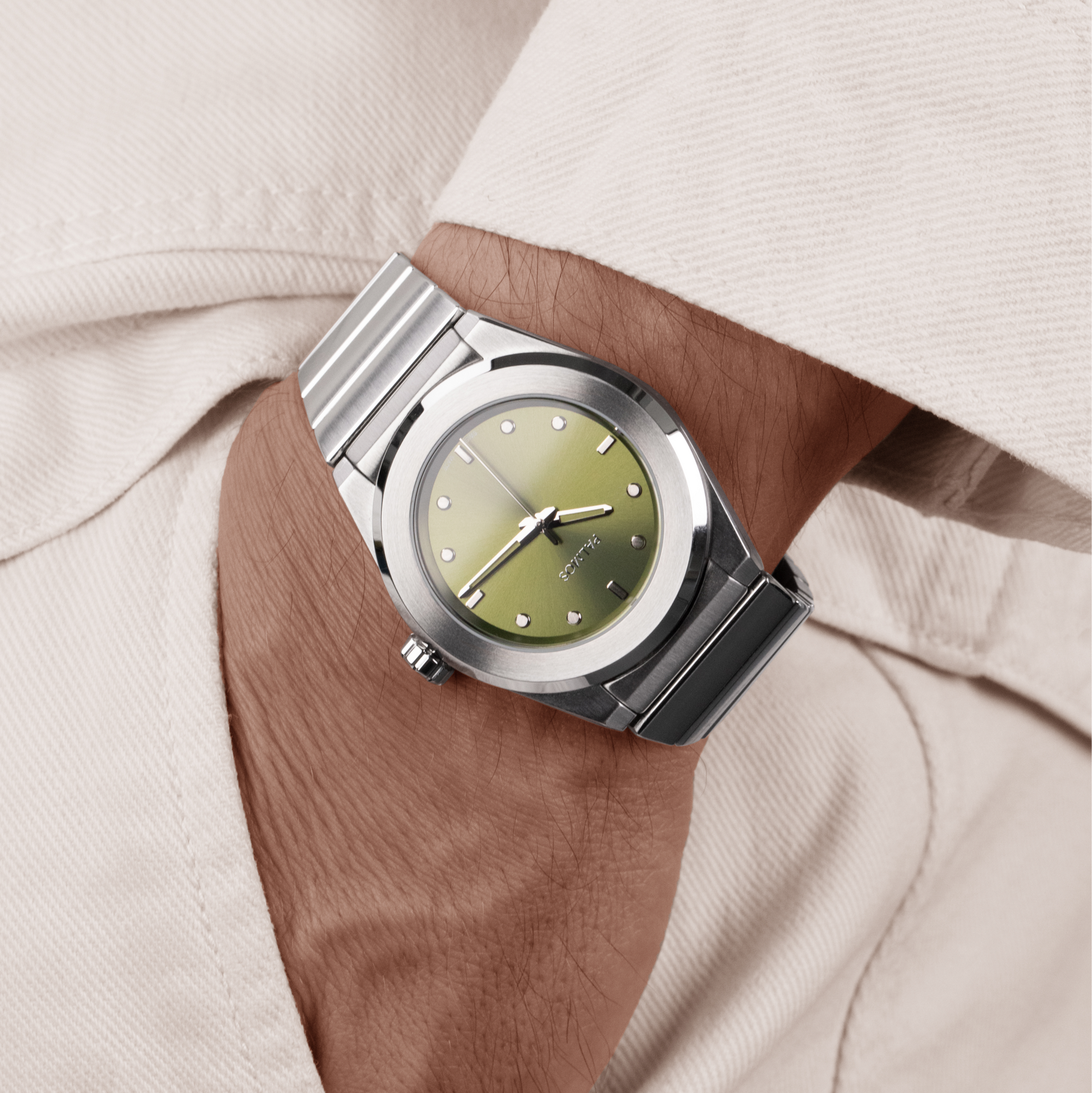 PALMOS One in Olive Green dial